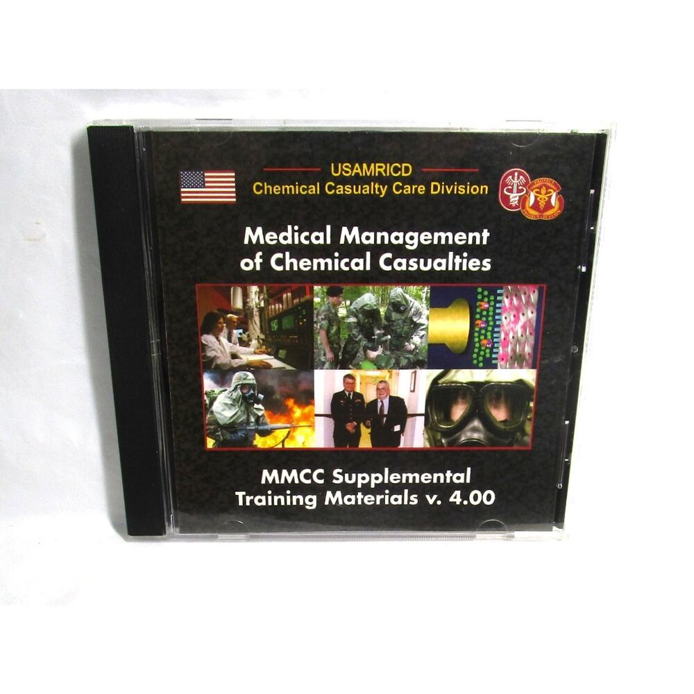 Medical Management of Chemical Casualties CD v4.00 USAMRICD Army Training